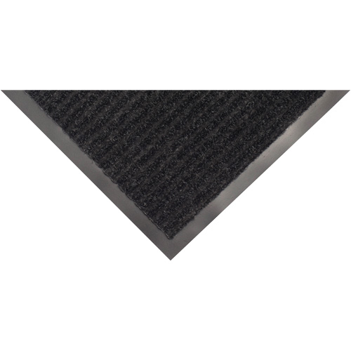 Tapis &agrave; nervures doubles, Essuie-pieds/grattoir, 3' x 5' x 1/4", Charbon PB Rental Co. Ltd.