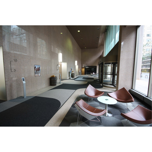 Supreme Knob Entrance Matting, Wiper/Scraper, 13-5/12' x 75-1/2' x 7/16", Charcoal PB Rental Co. Ltd.