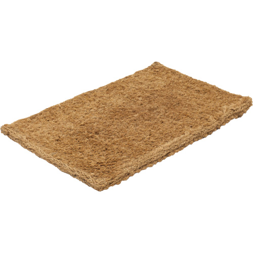 Indoor/Outdoor Coco Mat, Scraper, 2' x 3-1/4' x 1-3/8", Natural PB Rental Co. Ltd.