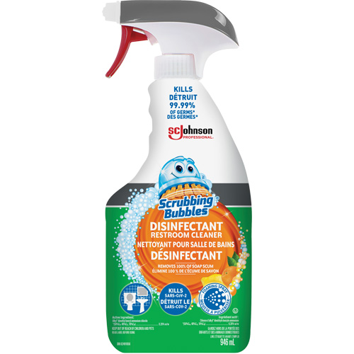 Scrubbing Bubbles&reg; Disinfecting Restroom Cleaner, 32 oz., Trigger Bottle PB Rental Co. Ltd.