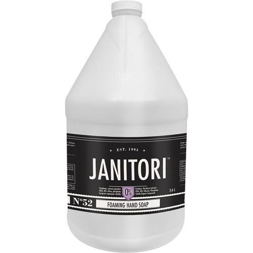 Savon &agrave; main Janitori 52, Mousse, 4 L, Parfum&eacute; PB Rental Co. Ltd.