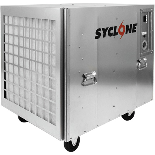 Machine &agrave; air n&eacute;gatif et &eacute;purateur dair Syclone 1950 pi. cu/min, 2 Vitesses PB Rental Co. Ltd.