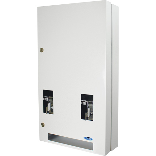 Distributeur double de serviettes et de tampons mont&eacute; en surface PB Rental Co. Ltd.