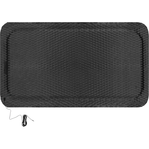 Ensemble de tapis conductible Hog Heaven Max, 3' la x 5' lo, 7/8" &eacute;paisseur, Noir, Nitrile PB Rental Co. Ltd.