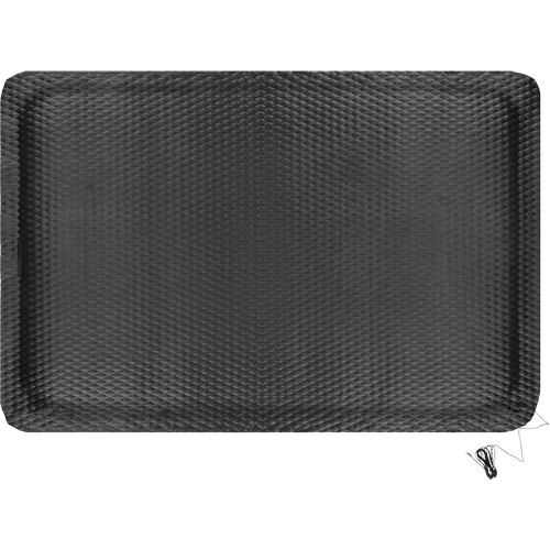 Hog Heaven Electrically Conductive Mat, 4' W x 6' L, 5/8" Thickness, Black, Nitrile PB Rental Co. Ltd.