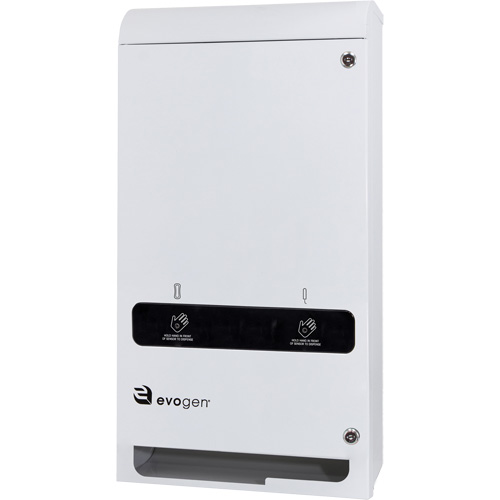 Distributeur double et sans contact de produits d'hygi&egrave;ne f&eacute;minine EvoGen EVNT3 PB Rental Co. Ltd.
