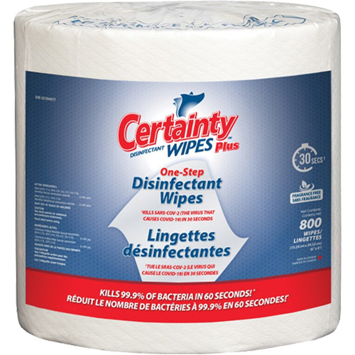 Lingettes d&eacute;sinfectantes, 7-9/10" x 5-9/10", 800 lingettes PB Rental Co. Ltd.