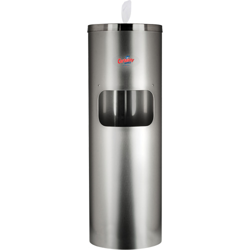 Support de plancher en acier inoxydable pour lingettes PB Rental Co. Ltd.