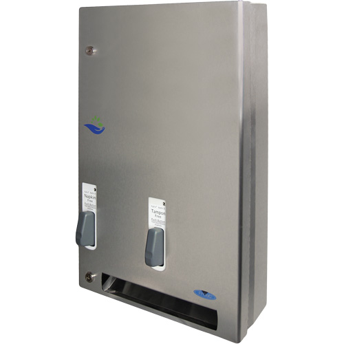 Push Button Free Feminine Product Dispenser PB Rental Co. Ltd.