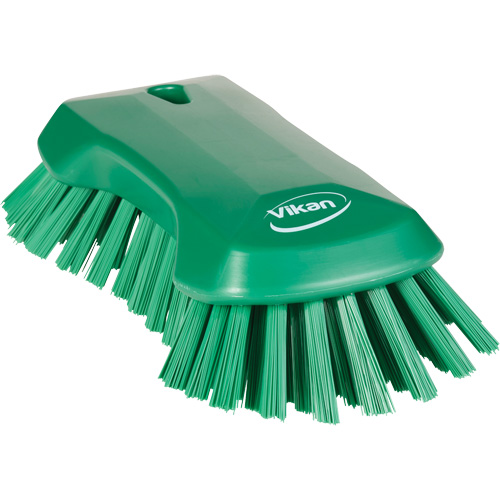 Brosse &agrave; main, Soies Tr&egrave;s ferme, Longueur de 9-1/10", Vert PB Rental Co. Ltd.