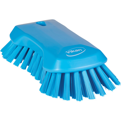Hand Brush, Extra Stiff Bristles, 9-1/10" Long, Blue PB Rental Co. Ltd.