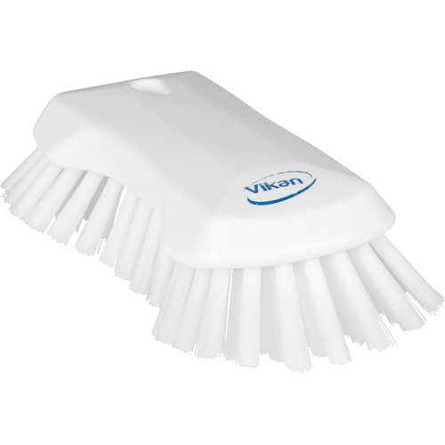 Hand Brush, Extra Stiff Bristles, 9-1/10" Long, White PB Rental Co. Ltd.