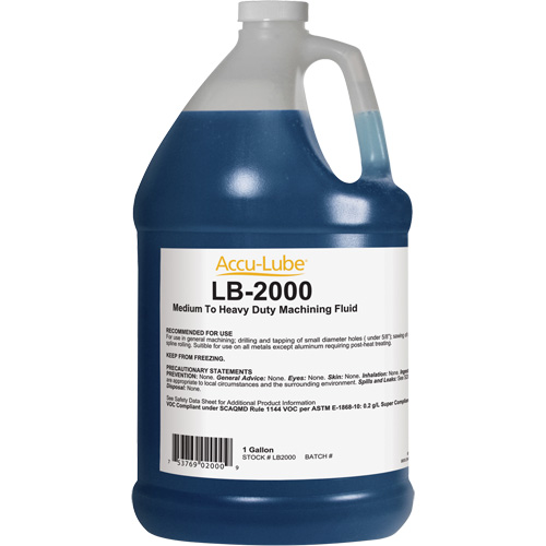 General Purpose MQL Machining Fluid, 4 L PB Rental Co. Ltd.