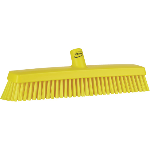 T&ecirc;te de balai-brosse, Crins Fin/Ferme, 16-1/2", Polyester/Polypropyl&egrave;ne, Jaune PB Rental Co. Ltd.