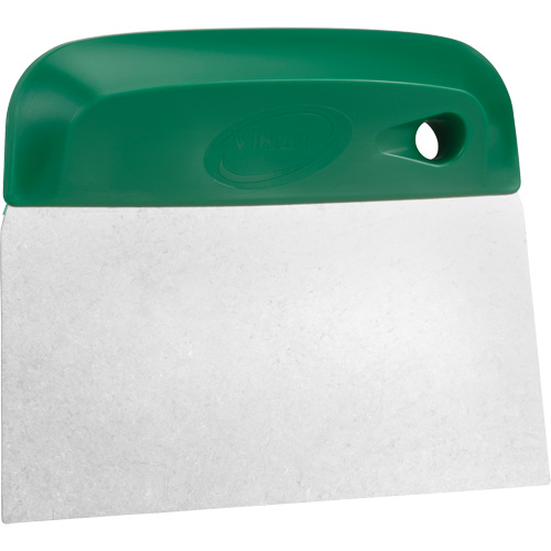 Flexible Stainless Steel Dough Cutter/Scraper, Green, 4-1/2" W x 5-3/4" L PB Rental Co. Ltd.