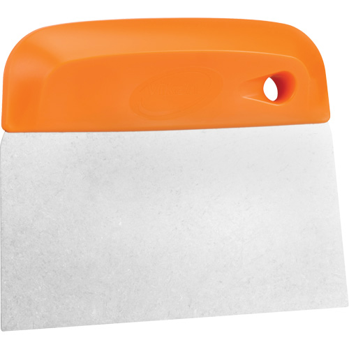 Flexible Stainless Steel Dough Cutter/Scraper, Orange, 4-1/2" W x 5-3/4" L PB Rental Co. Ltd.