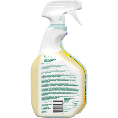 Nettoyant tout usage CloroxPro Clorox EcoClean, 946 ml, Bouteille &agrave; g&acirc;chette PB Rental Co. Ltd.