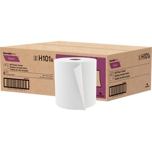 Rouleau de papier essuie-tout PRO Select, 1 pli, Standard, 1000' lo PB Rental Co. Ltd.