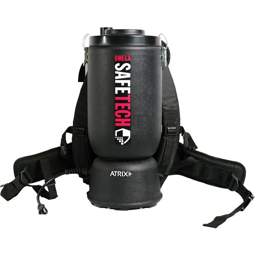 Omega SafeTech HEPA Backpack Vacuum PB Rental Co. Ltd.