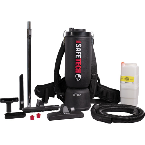 Omega SafeTech HEPA Backpack Vacuum PB Rental Co. Ltd.