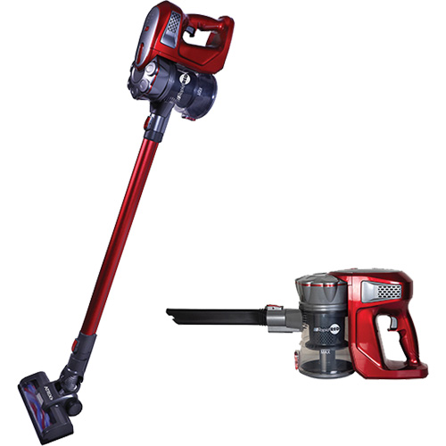 Aspirateur-balai sans fil Rapid Red, Sec, 0,5 gal. US (1,89 Litres) PB Rental Co. Ltd.