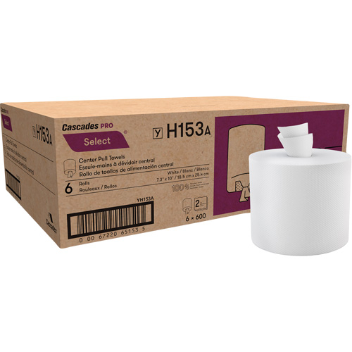 Paper Towel Roll, 2 Ply, Centre Pull, 550' L PB Rental Co. Ltd.