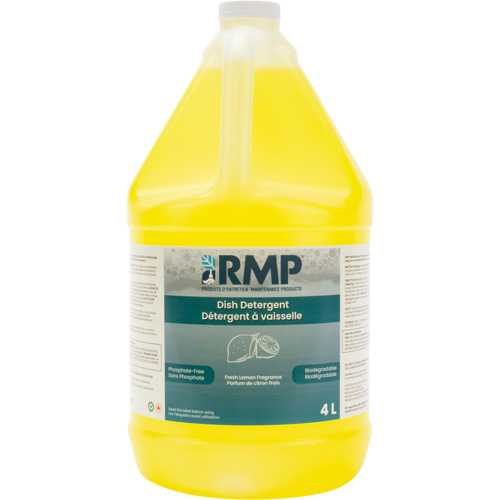 Impact Lemon Dish Detergent, Liquid, 4 L, Lemon PB Rental Co. Ltd.