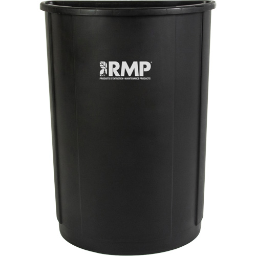 Poubelle demi-ronde, Poly&eacute;thyl&egrave;ne, 21 gal. US PB Rental Co. Ltd.