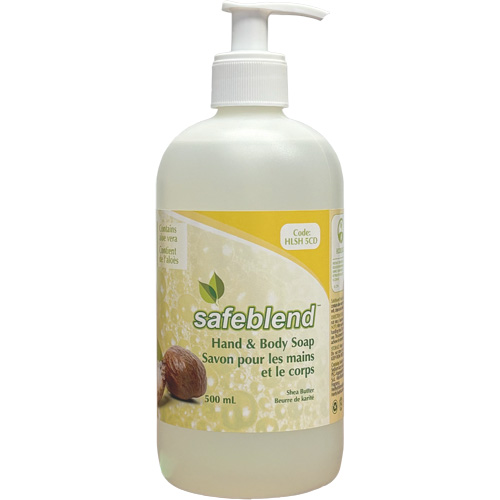 Shea Butter Hand & Body Soap, Liquid, 500 ml, Scented PB Rental Co. Ltd.