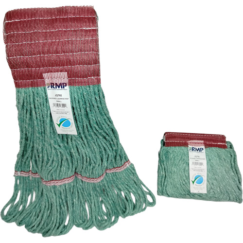 Wide-Band Mop Head, Antimicrobial/Floor Finishing/Specialty, Cotton/Rayon/Synthetic, Loop Style PB Rental Co. Ltd.