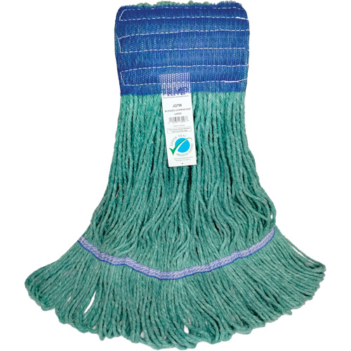 Wide-Band Mop Head, Antimicrobial/Floor Finishing/Specialty, Cotton/Rayon/Synthetic, Loop Style PB Rental Co. Ltd.