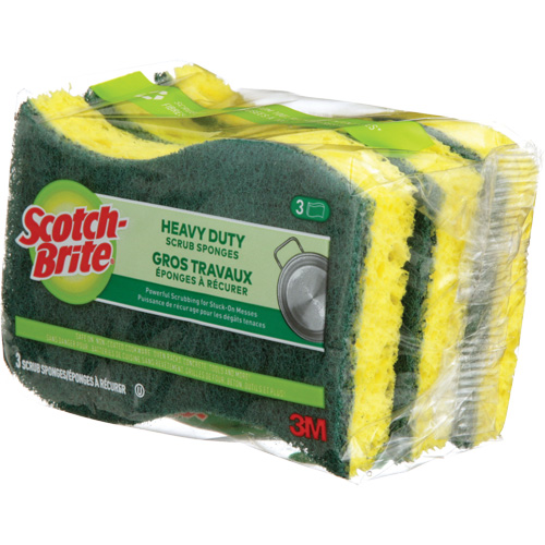&eacute;ponge &agrave; r&eacute;curer pour les travaux intenses Scotch-Brite, &agrave; r&eacute;curer, 2-3/5" la x 4-2/5" l PB Rental Co. Ltd.