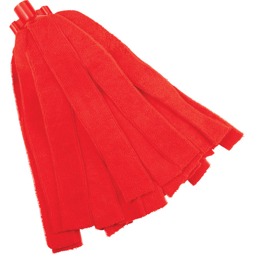Socket Mop, Red, Microfibre, Cut Style PB Rental Co. Ltd.