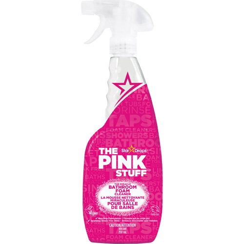 Nettoyant vaporisateur moussant pour salle de bain, 750 ml, Bouteille &agrave; g&acirc;chette PB Rental Co. Ltd.