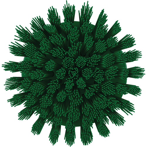 Brosse ronde HyDrive pour perceuse, Soies Tr&egrave;s ferme, Longueur de 3-1/10", Vert PB Rental Co. Ltd.