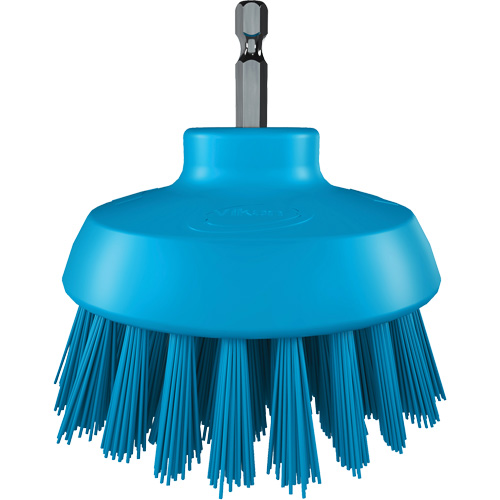 HyDrive Round Drill Brush, Extra Stiff Bristles, 3-1/10" Long, Blue PB Rental Co. Ltd.