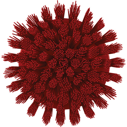 Brosse ronde HyDrive pour perceuse, Soies Tr&egrave;s ferme, Longueur de 3-1/10", Rouge PB Rental Co. Ltd.