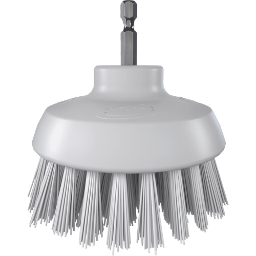 Brosse ronde HyDrive pour perceuse, Soies Tr&egrave;s ferme, Longueur de 3-1/10", Blanc PB Rental Co. Ltd.