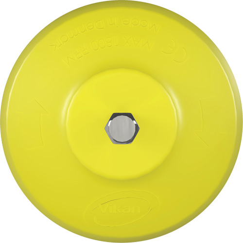 HyDrive Round Drill Brush, Extra Stiff Bristles, 3-1/10" Long, Yellow PB Rental Co. Ltd.