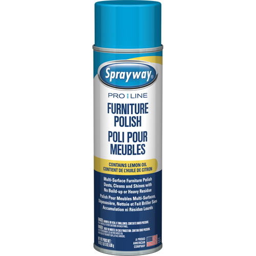 Pro Line Furniture Polish with Lemon Oil, 19 oz., Aerosol Can PB Rental Co. Ltd.