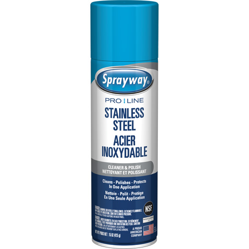 Pro Line Stainless Steel Cleaner & Polish, 15 oz., Aerosol Can PB Rental Co. Ltd.