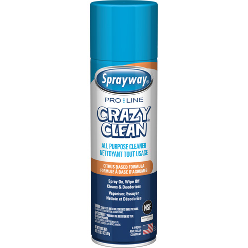 Pro Line Crazy Clean&reg; All Purpose Cleaner, 19 oz., Aerosol Can PB Rental Co. Ltd.
