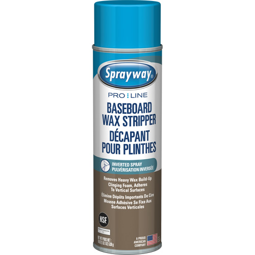 Baseboard Wax Stripper with Clinging Foam, 19 oz., Aerosol Can PB Rental Co. Ltd.