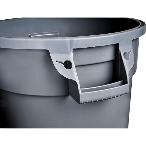 Contenant gris Titan pour d&eacute;chets, Plastique, 20 gal. US PB Rental Co. Ltd.