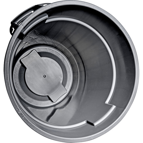 Contenant gris Titan pour d&eacute;chets, Plastique, 20 gal. US PB Rental Co. Ltd.