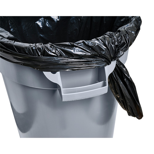 Contenant gris Titan pour d&eacute;chets, Plastique, 20 gal. US PB Rental Co. Ltd.