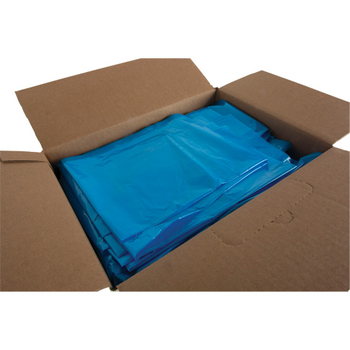 Industrial Garbage Bags, Strong, 35" W x 50" L, 0.9 mils, Blue, 194 L (44 Gal.) Capacity PB Rental Co. Ltd.