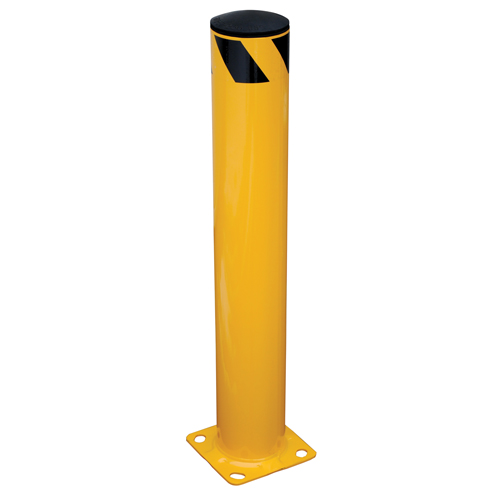 Butoir de s&eacute;curit&eacute;, Acier, 36" h x 5,5" la, Jaune PB Rental Co. Ltd.