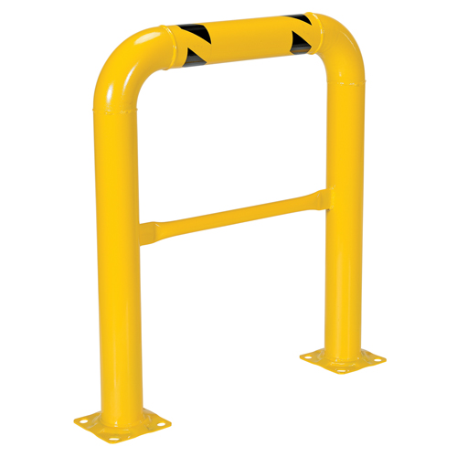 High Profile Machinery Guards, 3' W x 3.5' H, Yellow PB Rental Co. Ltd.