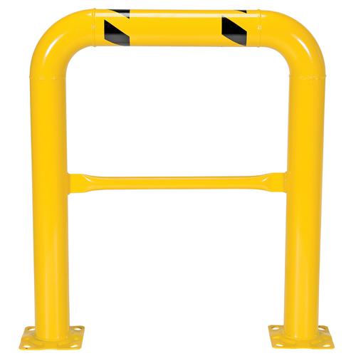High Profile Machinery Guards, 3' W x 3.5' H, Yellow PB Rental Co. Ltd.